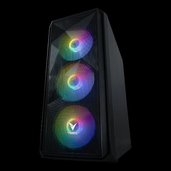 VENTO VG10F 650W 80 PLUS TEMPERLİ CAM ATX KASA resmi