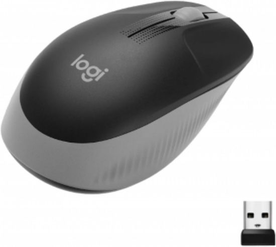 LOGITECH M191 KABLOSUZ GRİ MOUSE 910-005922 resmi
