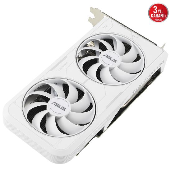ASUS DUAL-RTX3060TI-O8GD6X 8GB GDDR6 256BIT WHITE resmi