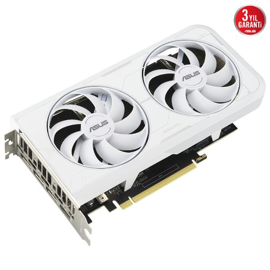 ASUS DUAL-RTX3060TI-O8GD6X 8GB GDDR6 256BIT WHITE resmi