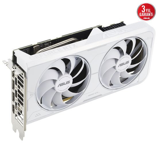 ASUS DUAL-RTX3060TI-O8GD6X 8GB GDDR6 256BIT WHITE resmi