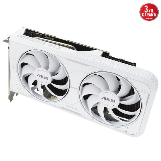 ASUS DUAL-RTX3060TI-O8GD6X 8GB GDDR6 256BIT WHITE resmi
