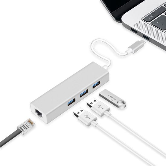 CODEGEN CDG-CNV85 USB 3.0+RJ45 USB 3.1 TYPE-C HUB resmi