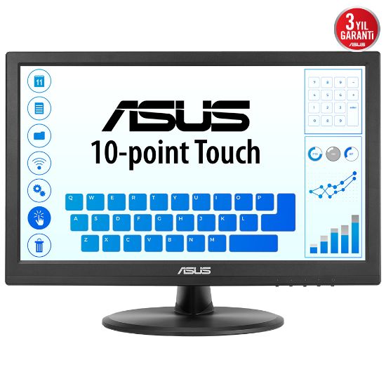 15.6 ASUS VT168HR TN HD 5MS 60HZ HDMI VGA DOKUNMATİK resmi