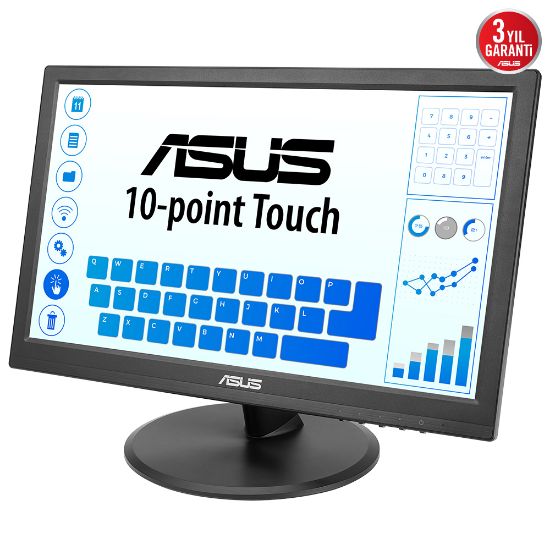 15.6 ASUS VT168HR TN HD 5MS 60HZ HDMI VGA DOKUNMATİK resmi