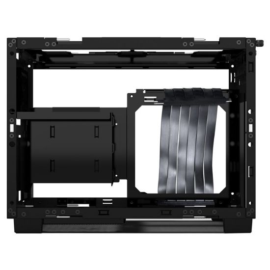 LIAN LI Q58X4 Mesh PCI-E 4.0 MINI ITX Siyah KASA (G99.Q58X4.00) resmi