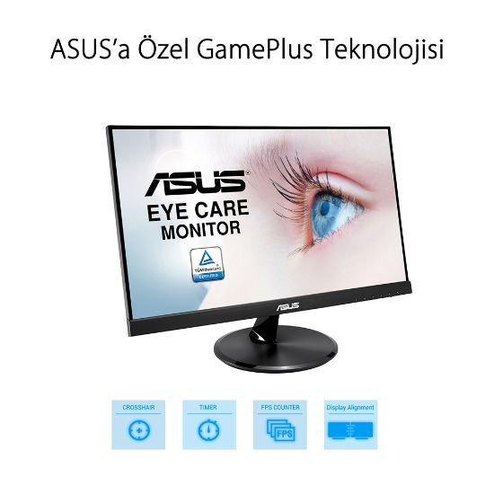21.5 ASUS VP229HE FHD IPS 75HZ 5MS HDMI VGA resmi