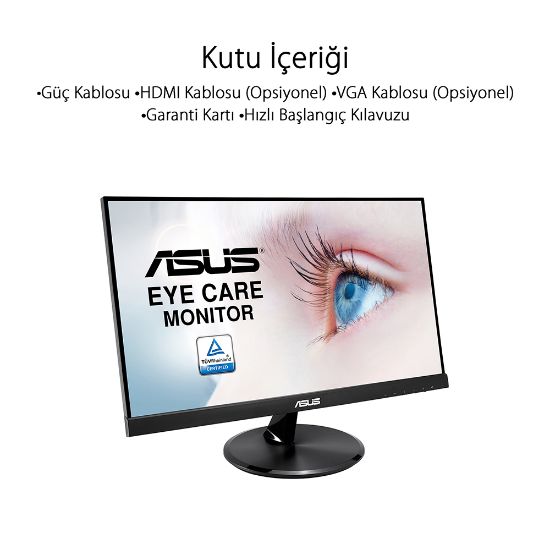 21.5 ASUS VP229HE FHD IPS 75HZ 5MS HDMI VGA resmi