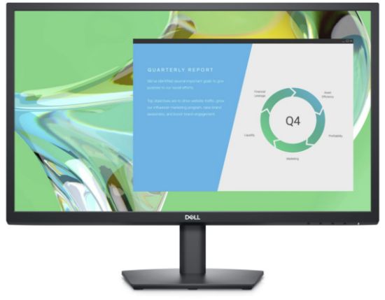 23.8 DELL E2422HN IPS FHD 5MS 60HZ HDMI VGA resmi