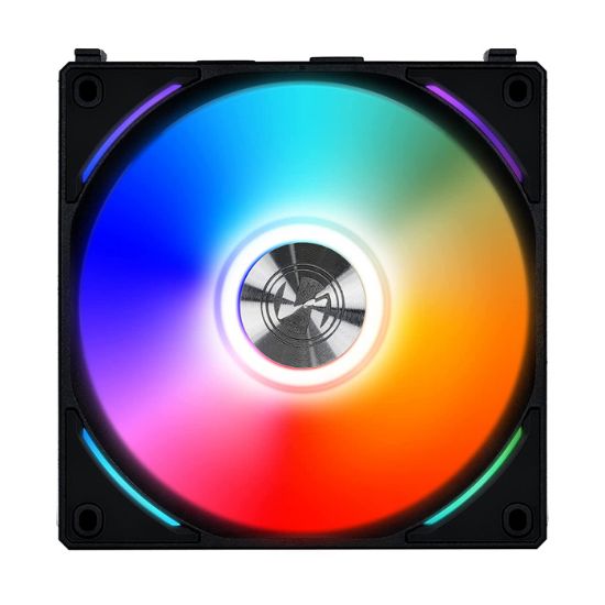 Lian Li UNI Fan AL120 (1x120mm) RGB PWM Siyah Kasa Fanı (G99.12AL1B.00) resmi