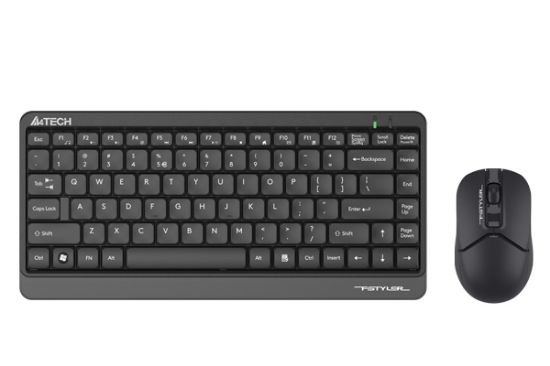 A4 TECH FG1112 2.4 Q FN-MM MİNİ KLAVYE+MOUSE SET SİYAH resmi