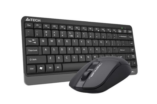 A4 TECH FG1112 2.4 Q FN-MM MİNİ KLAVYE+MOUSE SET SİYAH resmi