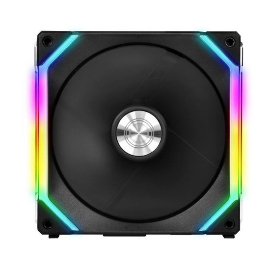 Lian Li UNI Fan SL140 Black 2x140mm RGB PWM Siyah Kasa Fanı resmi