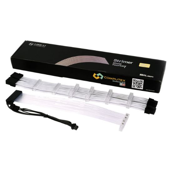 Lian Li Strimer 8 pin RGB Optik Kablo ( 8 + 6 + 2 Pin PCI-e Uzatma Kablosu) resmi
