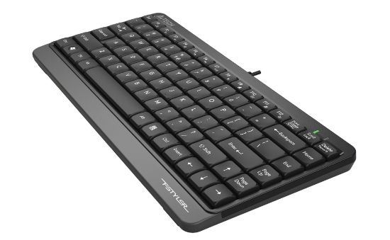 A4 TECH FK11 SLIM Q KLAVYE USB GRİ resmi
