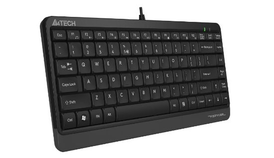 A4 TECH FK11 SLIM Q KLAVYE USB GRİ resmi