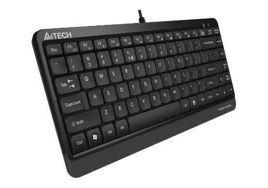A4 TECH FK11 SLIM Q KLAVYE USB GRİ resmi
