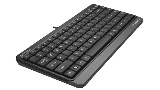 A4 TECH FK11 SLIM Q KLAVYE USB GRİ resmi