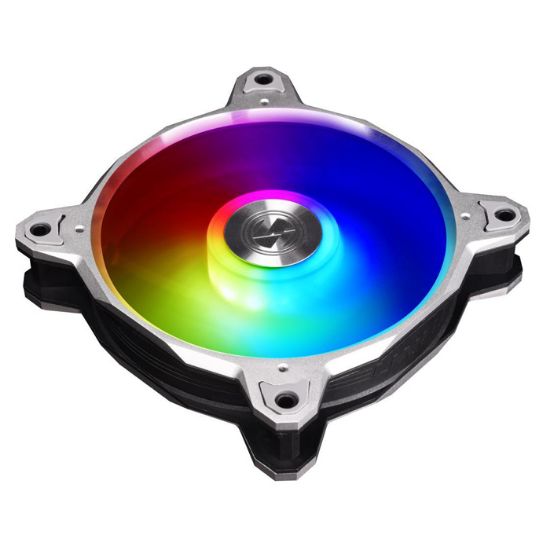 Lian Li Bora Digital Silver BR DIGITAL-3R S (3x120mm) RGB PWM Gümüş Kasa Fanı resmi