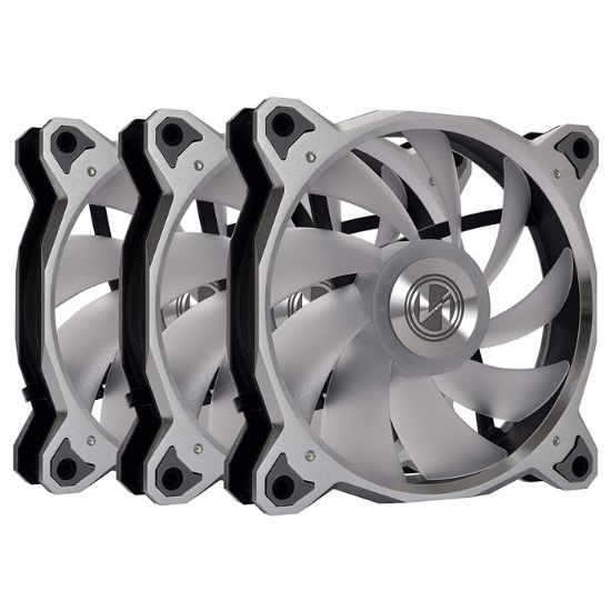 Lian Li Bora Digital Space Grey BR DIGITAL-3R G 3x120mm ARGB PWM Gri Kasa Fanı resmi