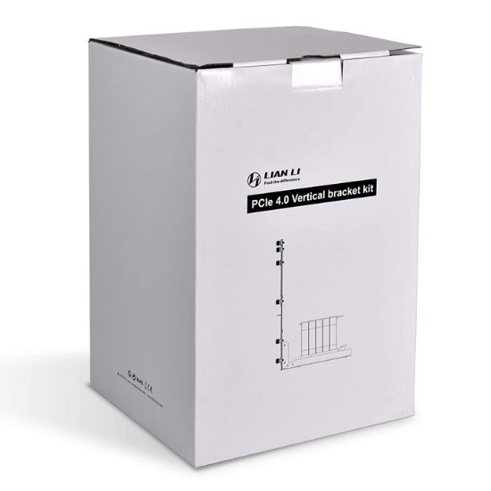 LIAN LI O11DMINI-1W-4 GEN4X16 DİKEY BEYAZ GPU KİTİ resmi