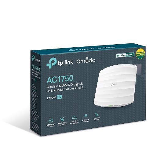 TP-LINK EAP265 AC1750 2PORT POE TAVAN TİPİ ACCESS POINT resmi