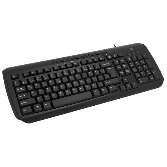 FRISBY FK-4845QU MULTIMEDYA Q KLAVYE KABLOLU USB SİYAH resmi