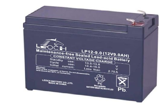 LEOCH 12VOLT 9AH AKÜ LP12-9.0 INFORM TSE BELGELİ resmi