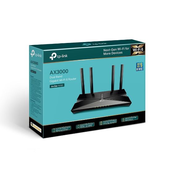 TP-LINK ARCHER AX50 AX3000 4PORT ROUTER resmi
