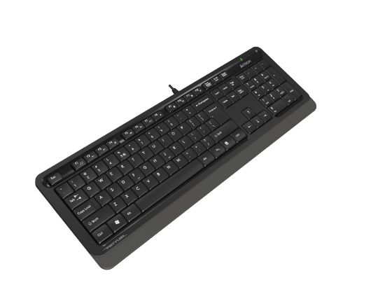 A4 TECH FK10 FN-MULTİMEDYA Q KLAVYE USB GRİ resmi