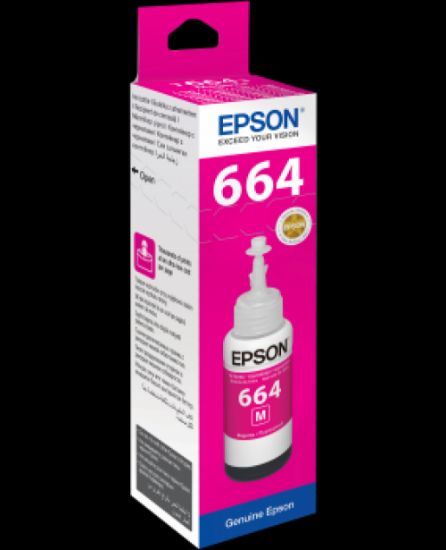 EPSON C13T66434A KIRMIZI KARTUŞ EP/M 70Ml(L100-L200) resmi