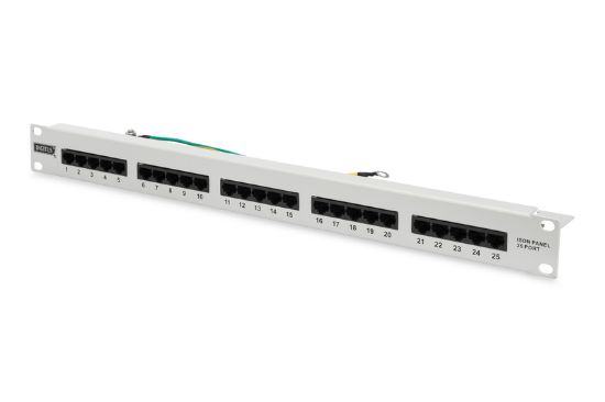 DIGITUS DN-91325-1 25PORT CAT-3 ISDN PATCH PANEL resmi