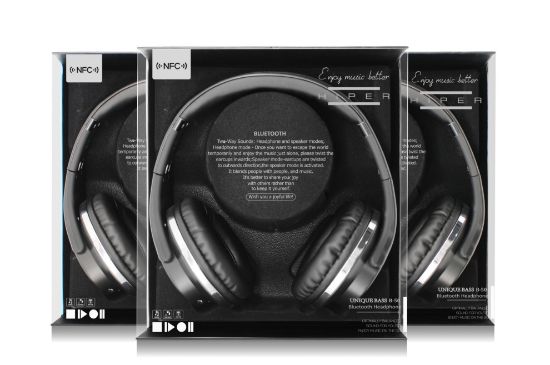 HIPER UNIQUE BASS B-50 BLUETOOTH KULAKLIK +  HOPARLÖR  resmi
