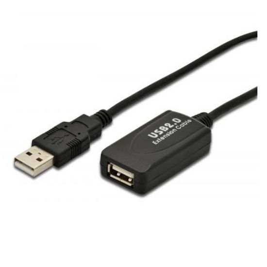 DIGITUS DA-70130-4 USB 2.0 REPEATER KABLO 5 MT  resmi