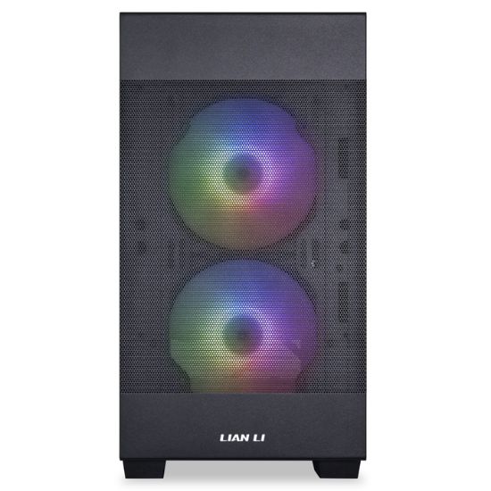 Lian Li Lancool 205M Mesh Black 2x140mm ARGB Fan Temperli Cam USB 3.0 Mesh Siyah mATX Mid-Tower Gaming Kasa resmi