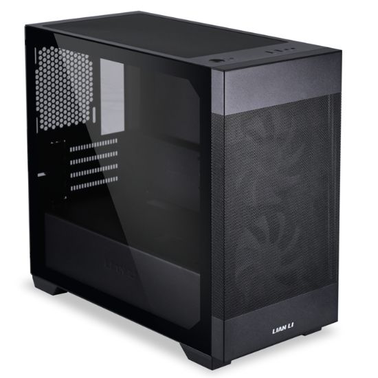 Lian Li Lancool 205M Mesh Black 2x140mm ARGB Fan Temperli Cam USB 3.0 Mesh Siyah mATX Mid-Tower Gaming Kasa resmi