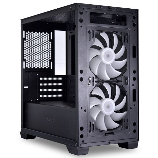 Lian Li Lancool 205M Mesh Black 2x140mm ARGB Fan Temperli Cam USB 3.0 Mesh Siyah mATX Mid-Tower Gaming Kasa resmi