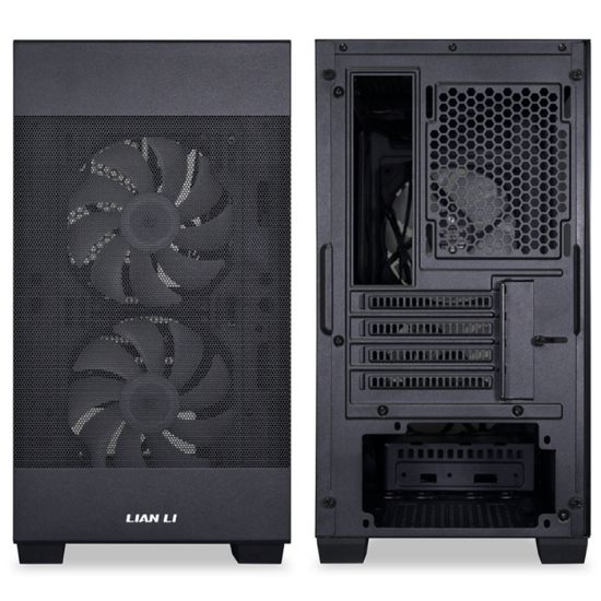 Lian Li Lancool 205M Mesh Black 2x140mm ARGB Fan Temperli Cam USB 3.0 Mesh Siyah mATX Mid-Tower Gaming Kasa resmi