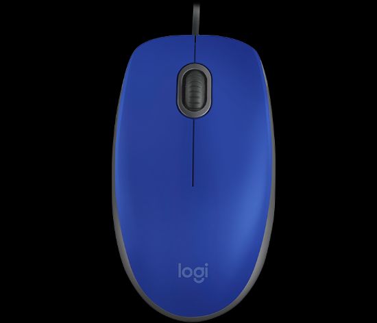 LOGITECH M110 MOUSE USB MAVİ 910-005488 resmi