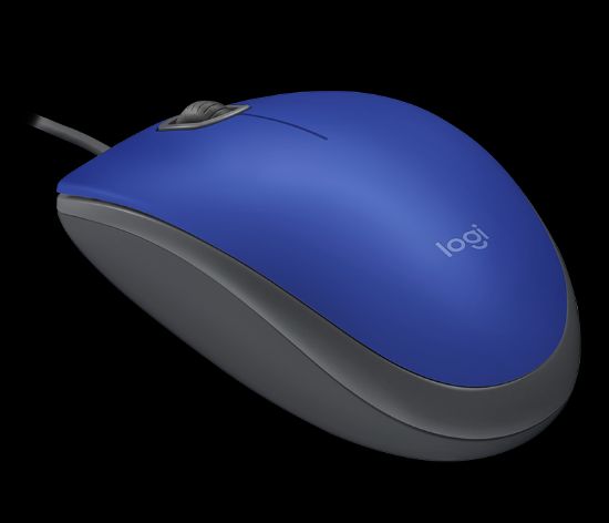LOGITECH M110 MOUSE USB MAVİ 910-005488 resmi