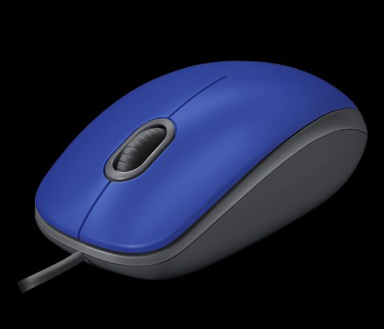LOGITECH M110 MOUSE USB MAVİ 910-005488 resmi