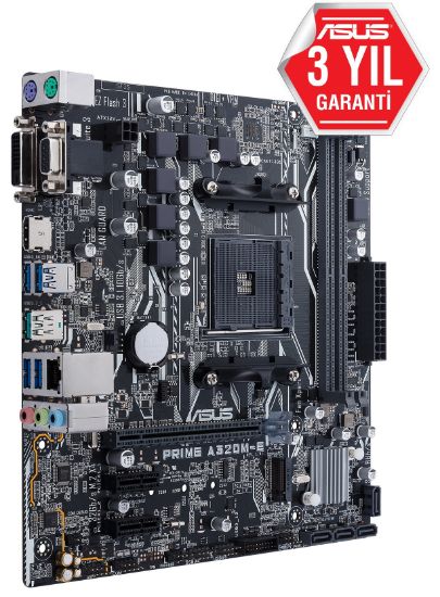 ASUS PRIME A320M-E DDR4 AM4 A320 USB3.0 M.2 SATA resmi