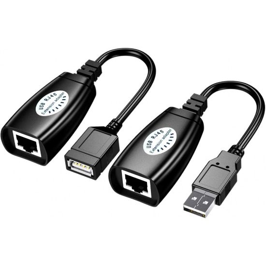 QPORT Q-UX2 60M USB EXTENDER 2'Lİ PAKET resmi