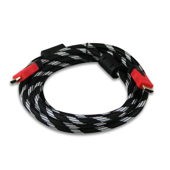 QPORT Q-HDMI5 HDMI 1.4 V ALTIN UÇLU KABLO 5 MT resmi
