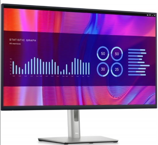 32 DELL P3223DE IPS QHD 8MS 60HZ HDMI DP USB-C resmi