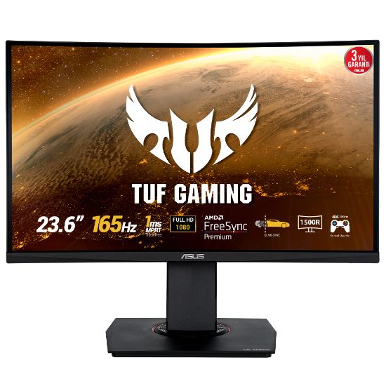 23.6 ASUS VG24VQR LED FHD 165HZ 1MS HDMI DP resmi
