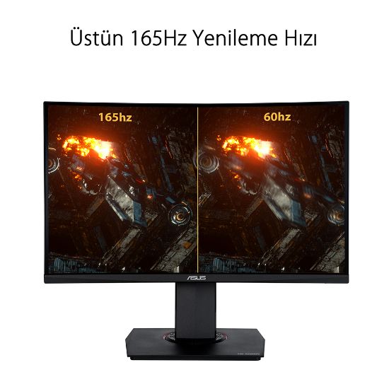 23.6 ASUS VG24VQR LED FHD 165HZ 1MS HDMI DP resmi