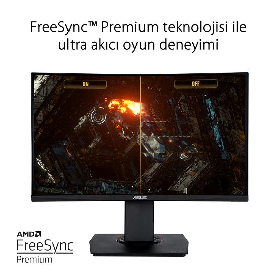 23.6 ASUS VG24VQR LED FHD 165HZ 1MS HDMI DP resmi