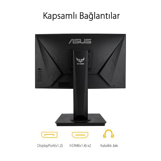23.6 ASUS VG24VQR LED FHD 165HZ 1MS HDMI DP resmi