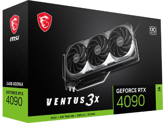 MSI RTX 4090 VENTUS 3X 24G OC GDDR6X 384Bit resmi